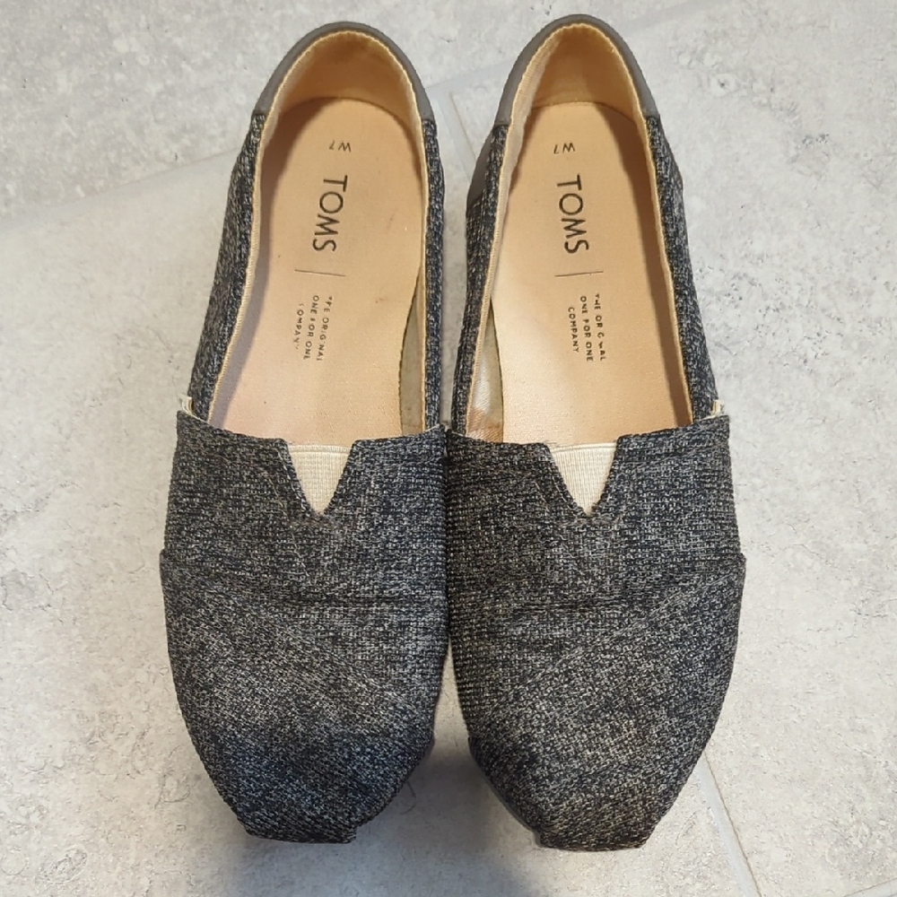 Toms Gray Women's Flats